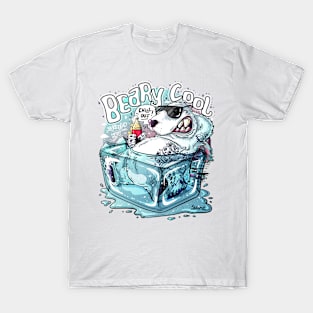 Beary cool Polar bear pun T-Shirt